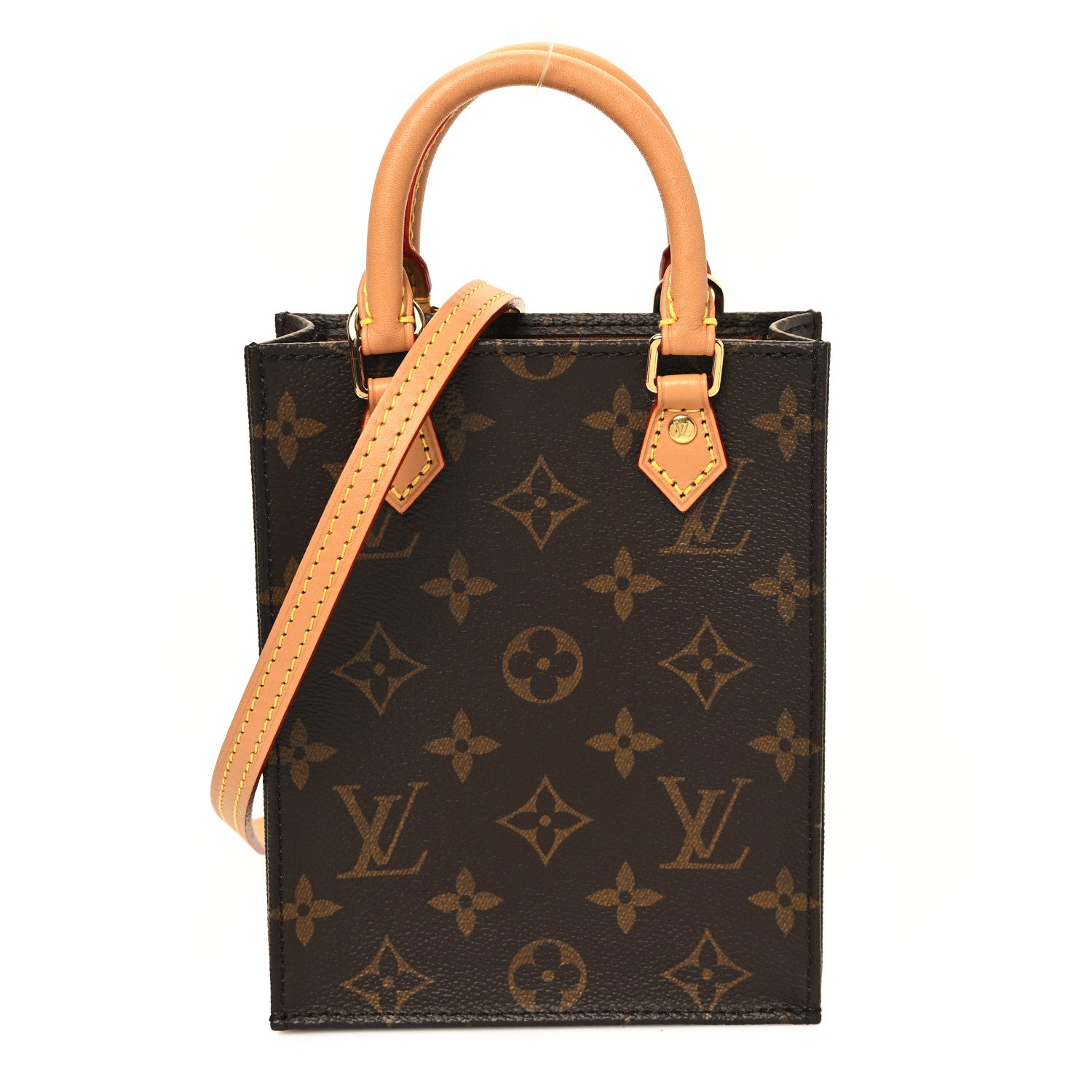Louis Vuitton Monogram Petit Sac Plat 1 of 10