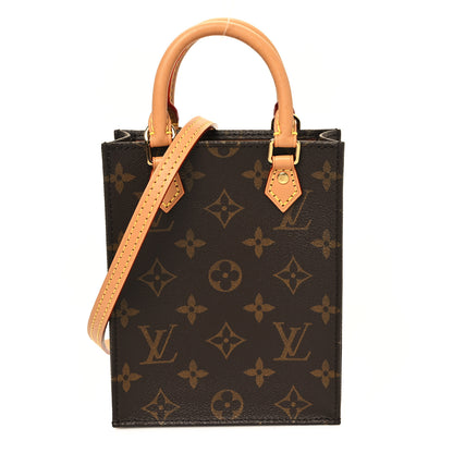 Louis Vuitton Monogram Petit Sac Plat 1 of 10