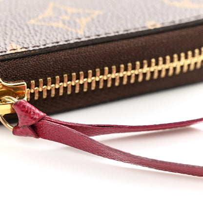 Louis Vuitton Monogram Clemence Wallet Fuchsia 8 of 8