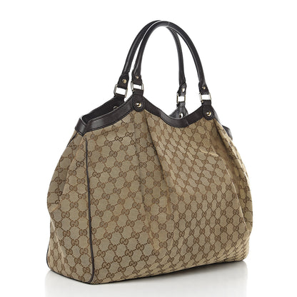 Gucci Monogram Large Sukey Tote Dark Brown 2 of 12