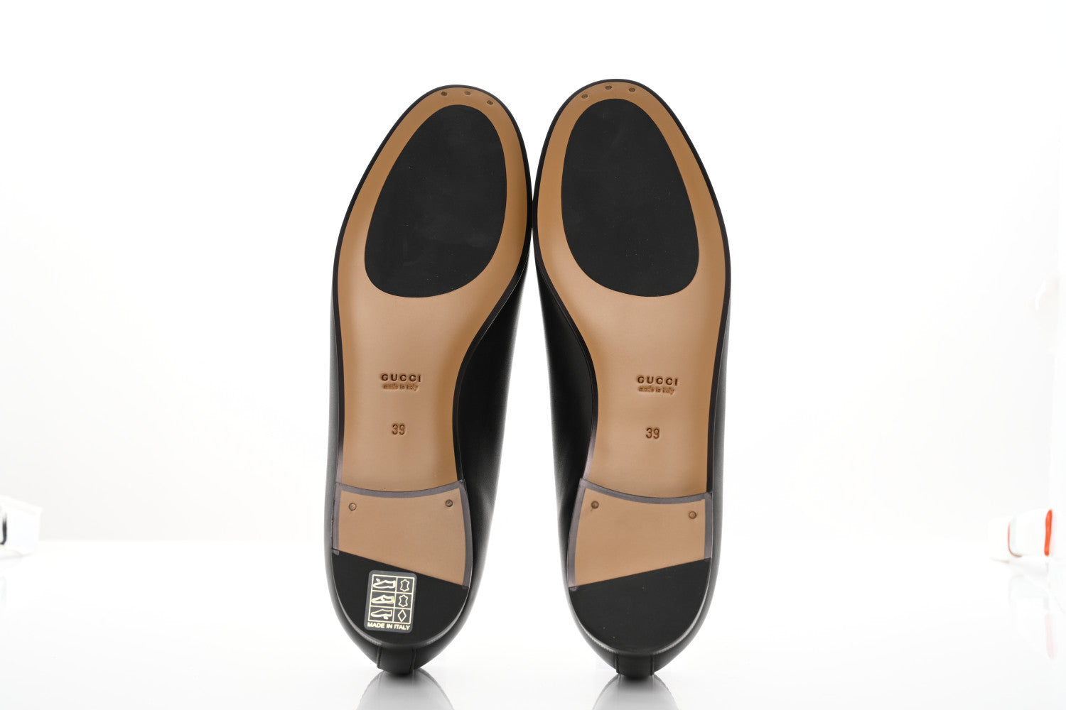 Gucci Calfskin Womens Jordaan Loafers 39 Black 5 of 9
