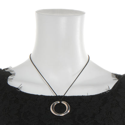 Tiffany Sterling Silver Elsa Peretti Sevillana Pendant Necklace 2 of 4