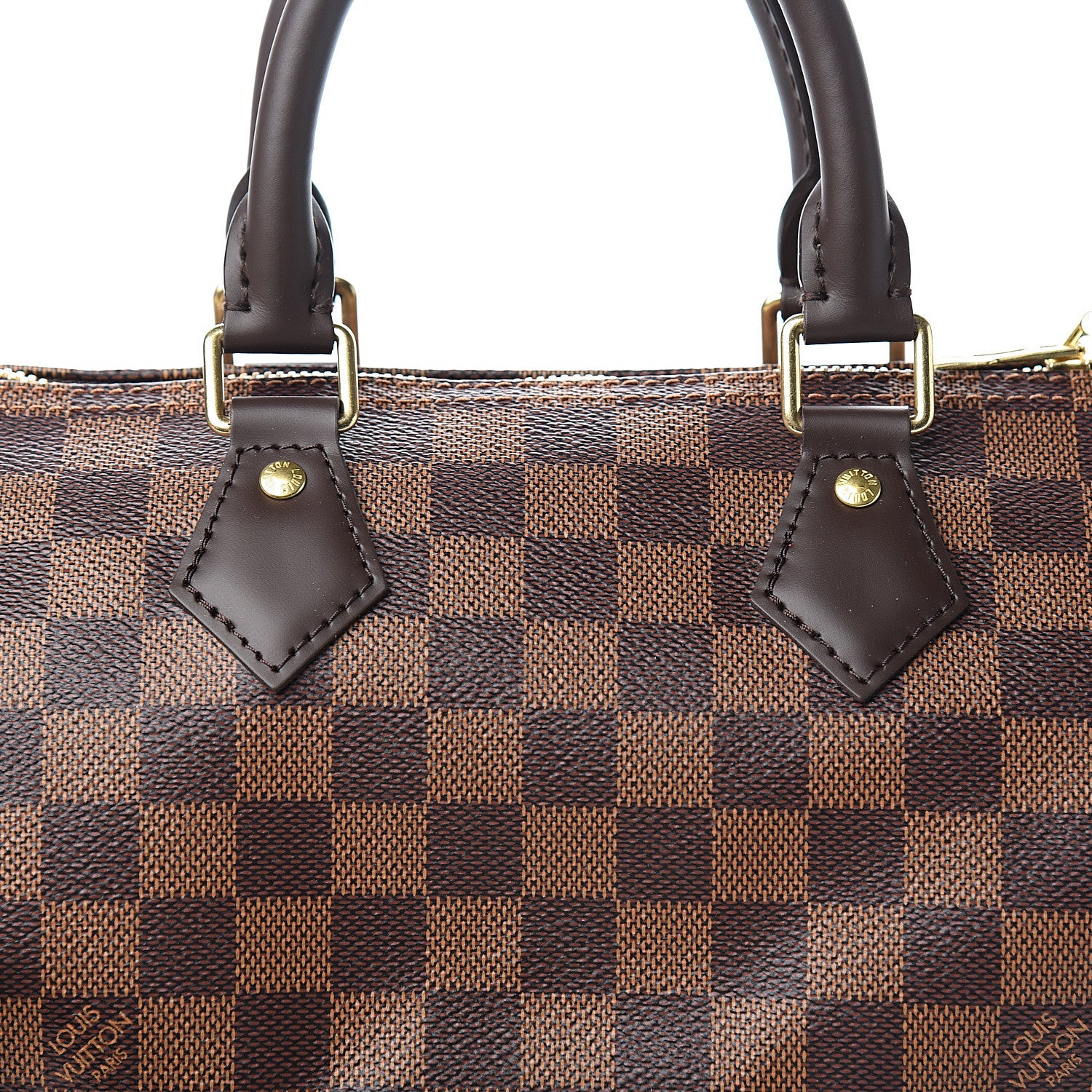 Louis Vuitton Damier Ebene Speedy Bandouliere 25 9 of 10