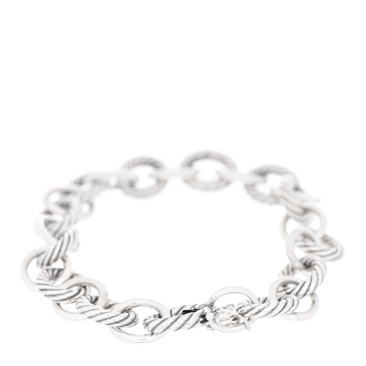 Sterling Silver 10mm Medium Oval Link Bracelet