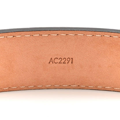 Louis Vuitton Damier Ebene Mini 25mm Belt 75 30 5 of 6