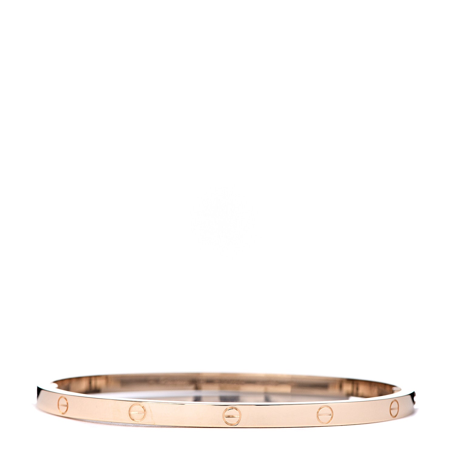 Cartier 18K Yellow Gold Small LOVE Bracelet 17 1 of 5