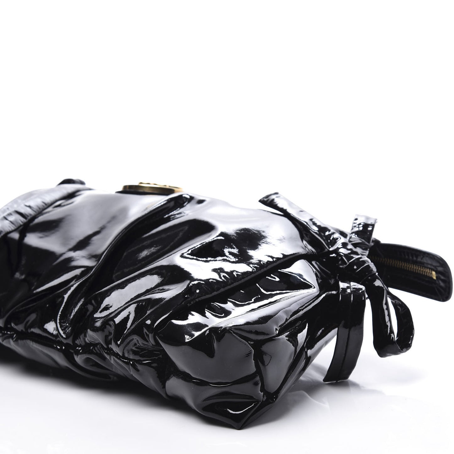 Patent Large Hysteria Clutch Black