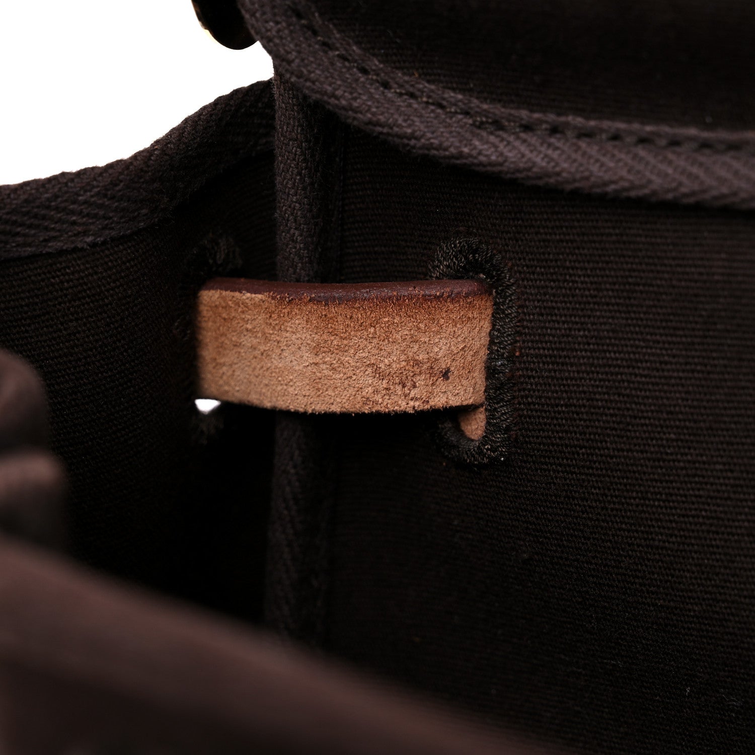 Hermes Toile Vache Calfskin Herbag 30 PM Backpack Havane 16 of 22