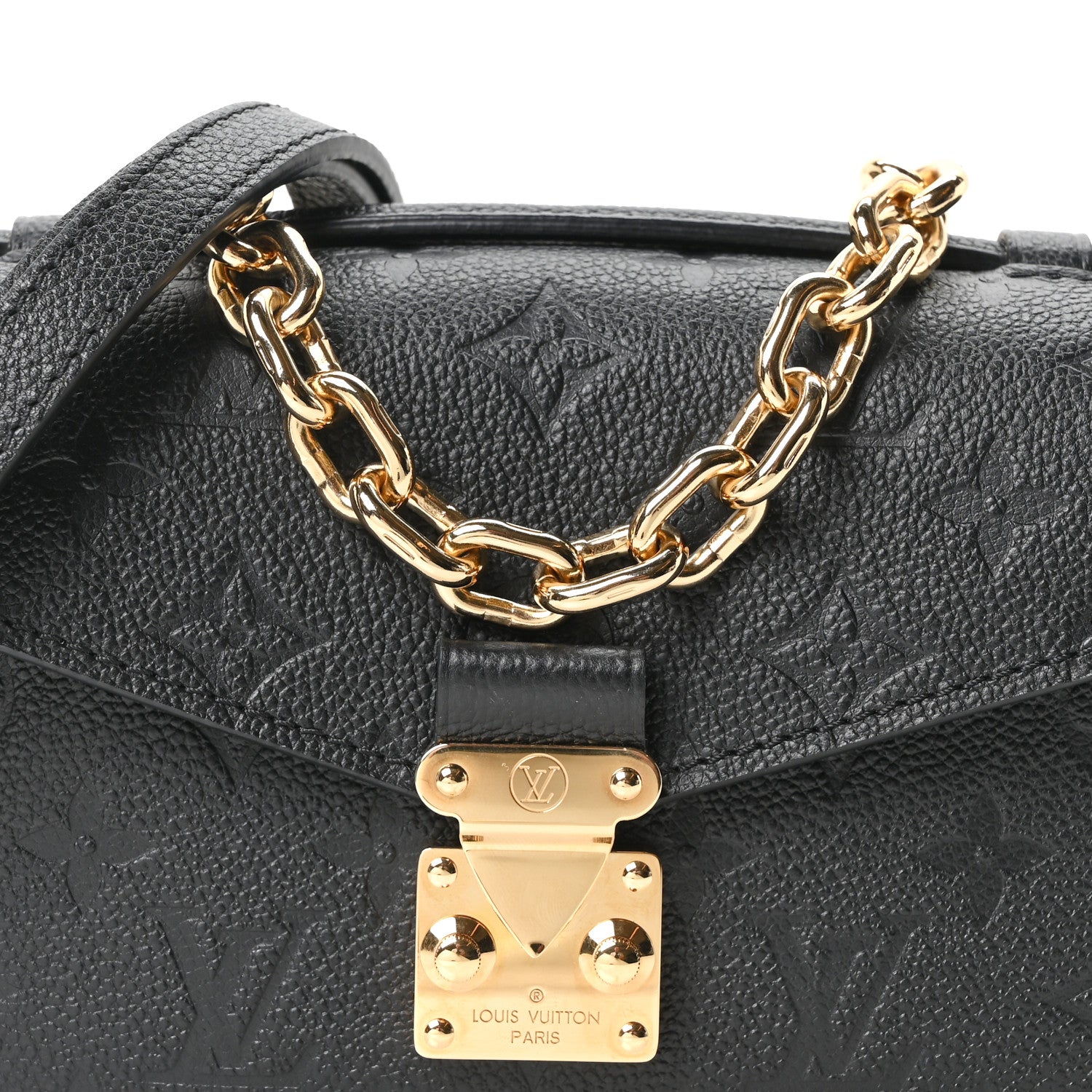 Louis Vuitton Empreinte Pochette Metis East West Black 6 of 8
