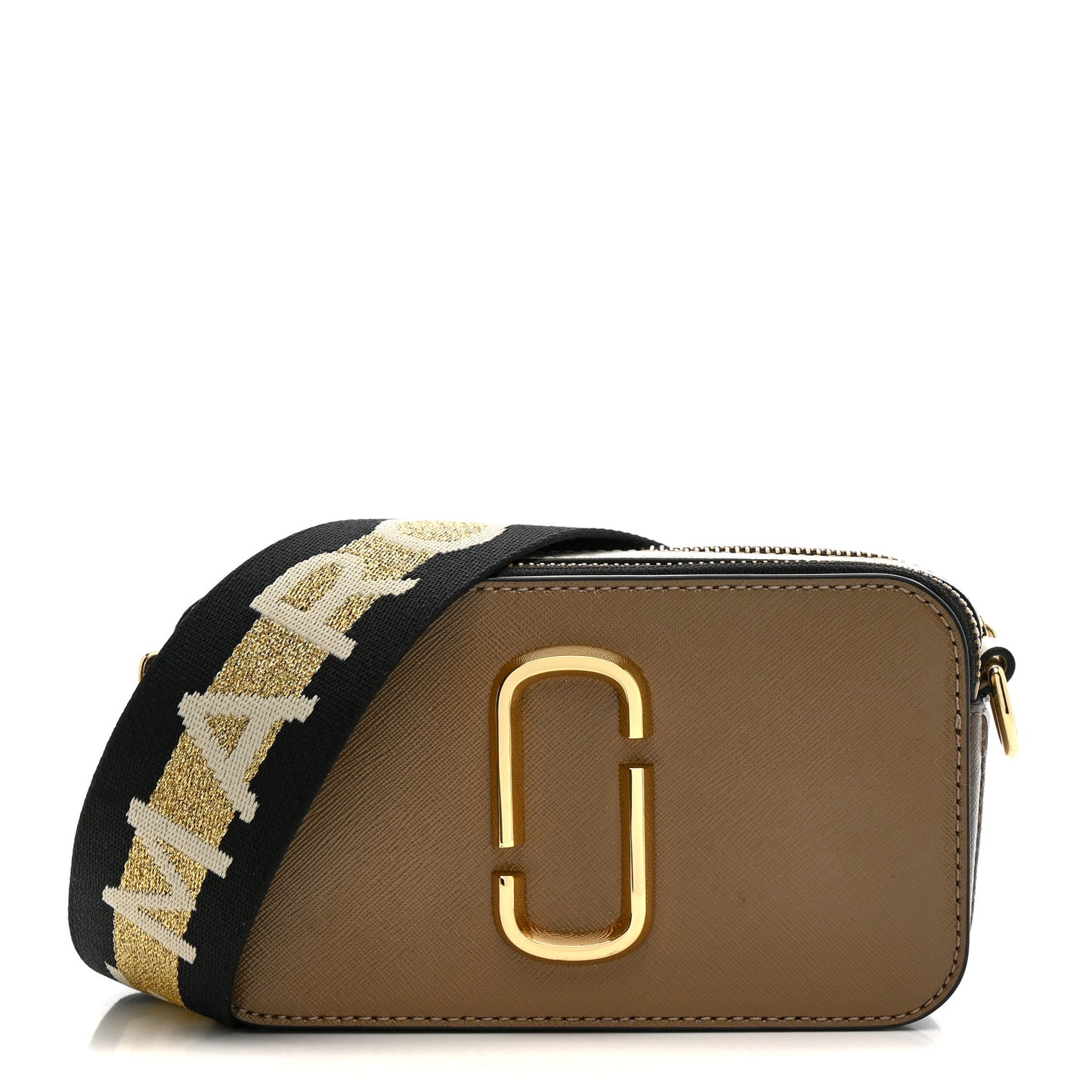 Saffiano Small Snapshot Camera Bag French Grey