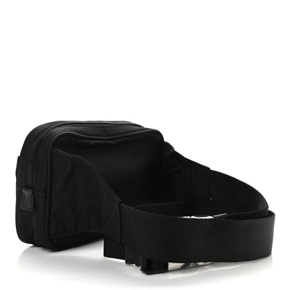 Prada Tessuto Nylon Saffiano Belt Bag Black 2 of 9