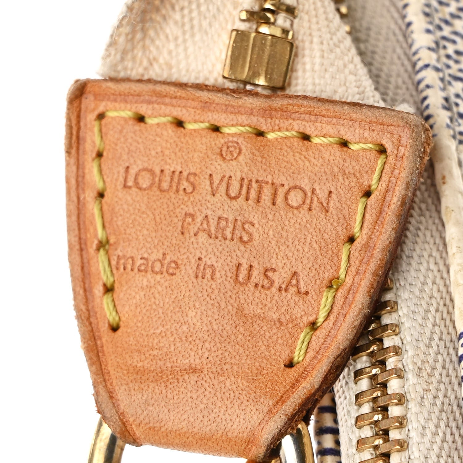 Louis Vuitton Damier Azur Eva Clutch 6 of 14
