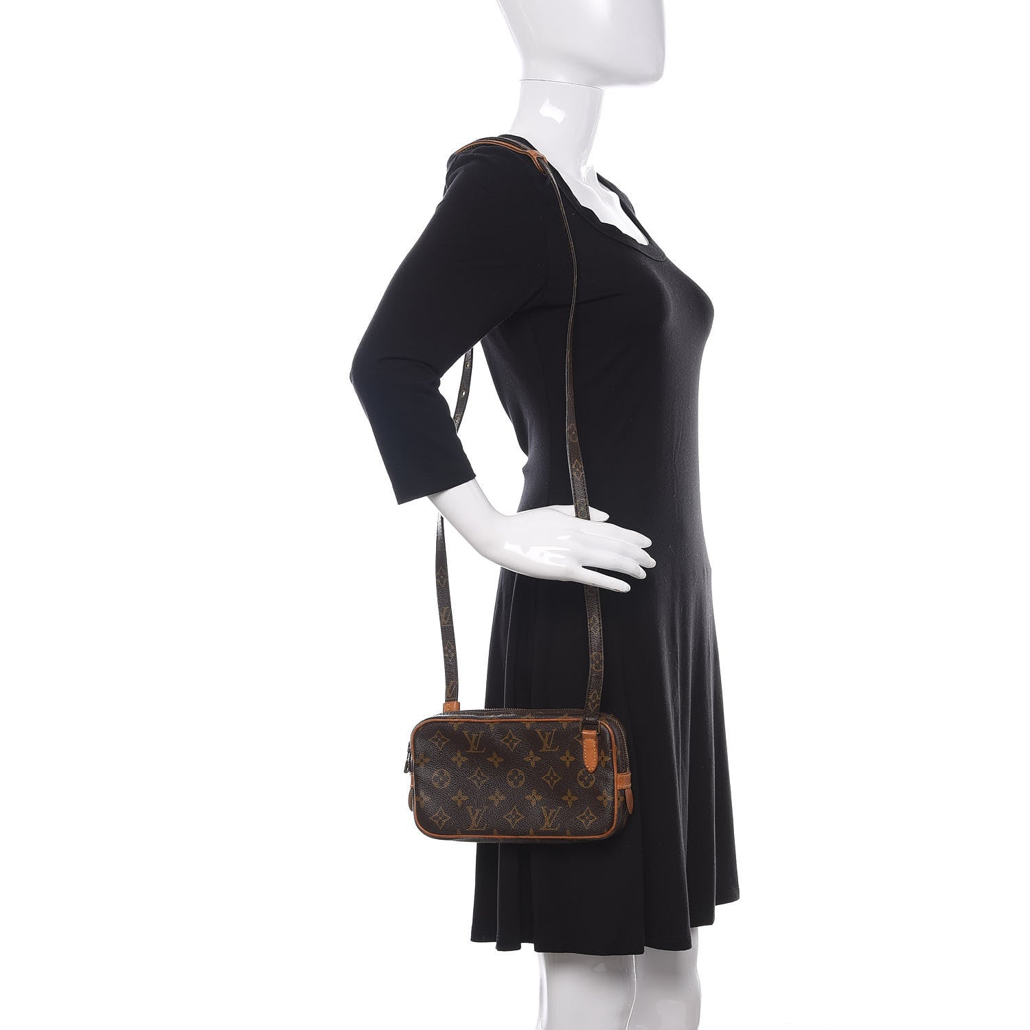 Louis Vuitton Monogram Pochette Marly Bandouliere 2 of 10