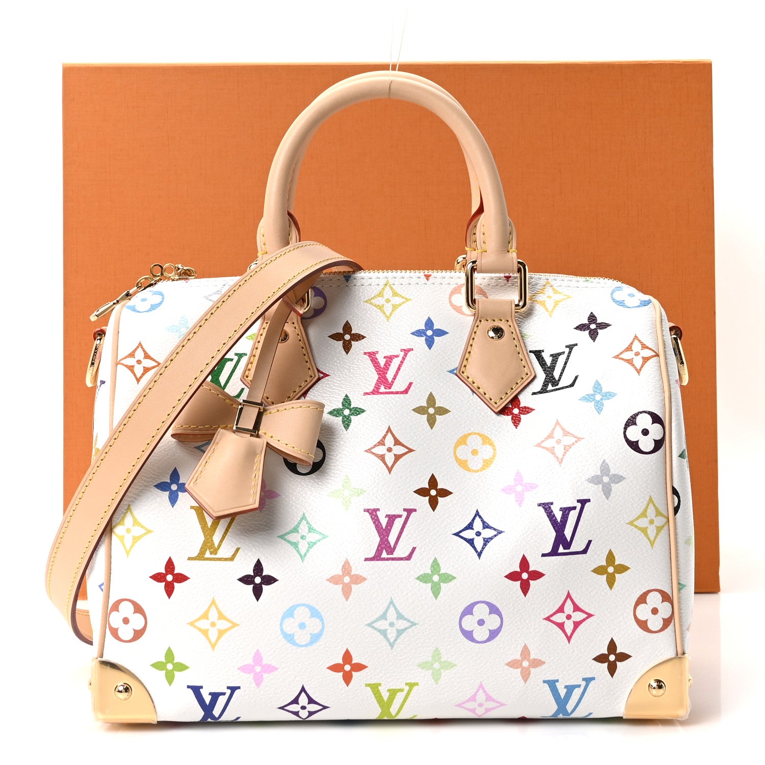 Louis Vuitton LV X TM Monogram Multicolor Speedy Bandouliere 25