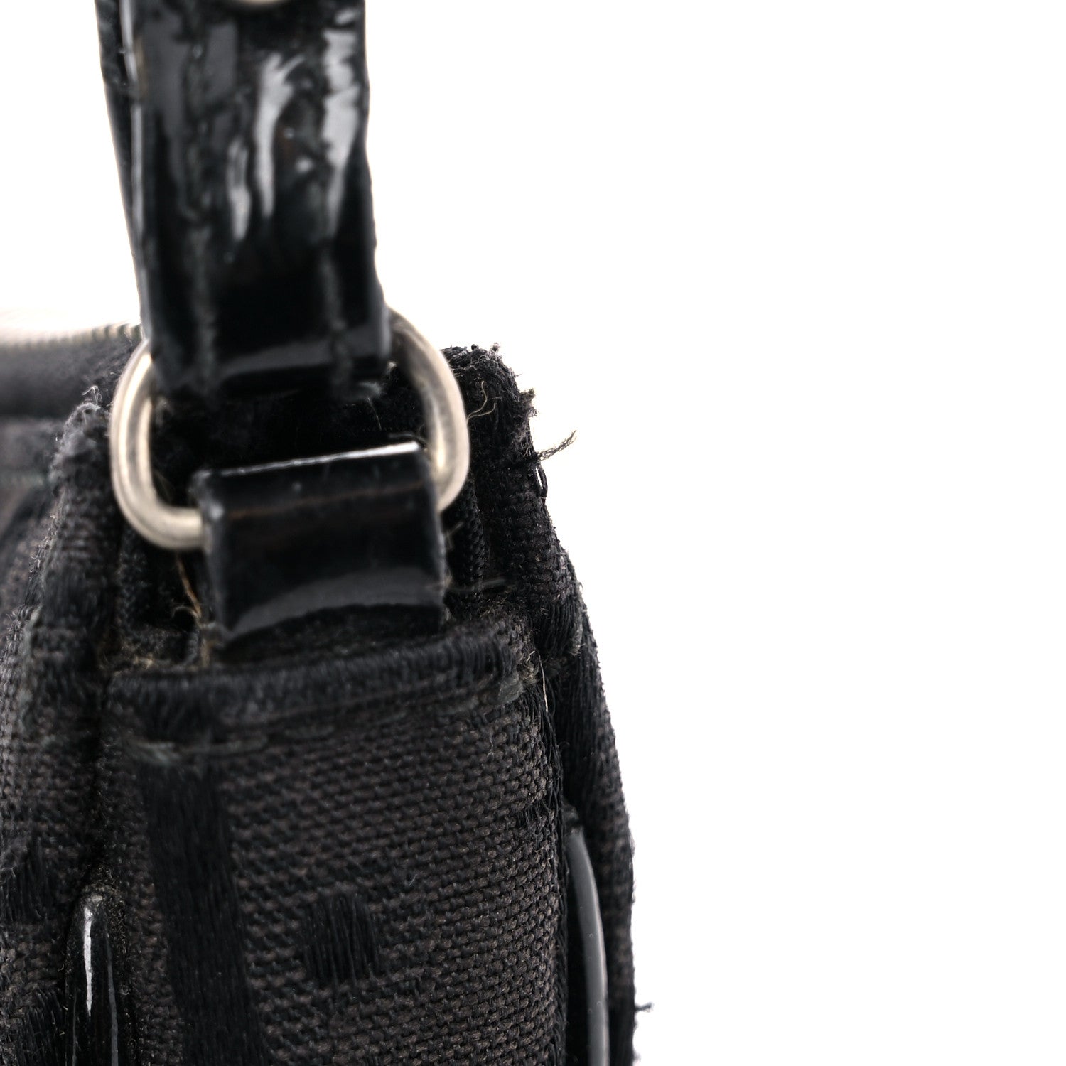 Christian Dior Oblique Monogram Mini Saddle Pochette Black 17 of 18