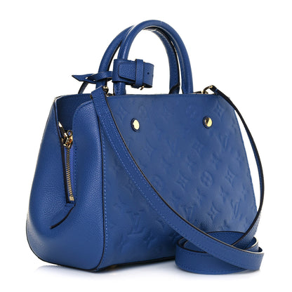 Louis Vuitton Empreinte Montaigne BB Denim 3 of 8