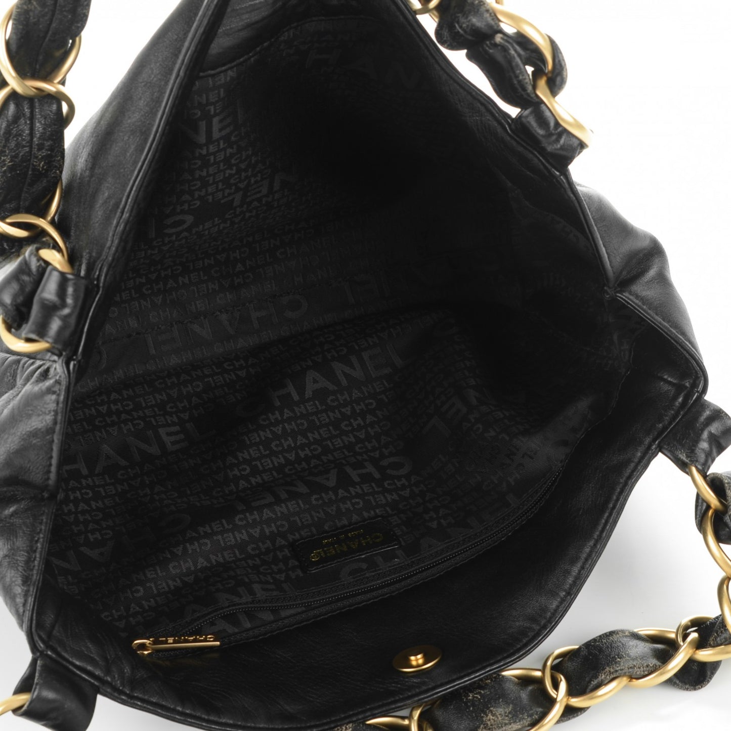 Lambskin Small Olsen Shoulder Bag Black