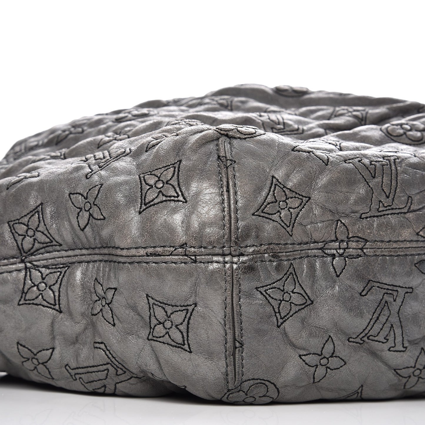 Lambskin Nimbus Olympe GM Anthracite