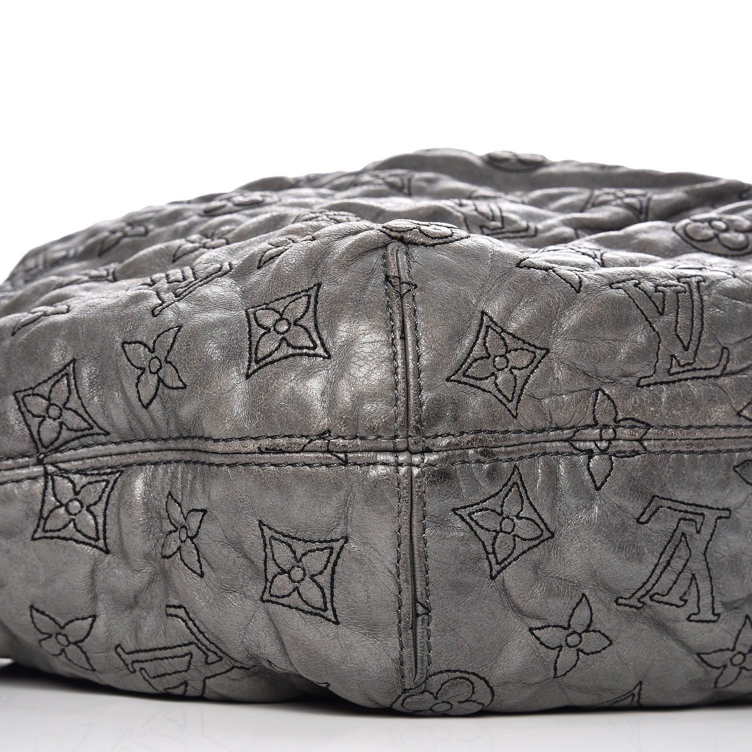 Louis Vuitton Lambskin Nimbus Olympe GM Anthracite 13 of 14