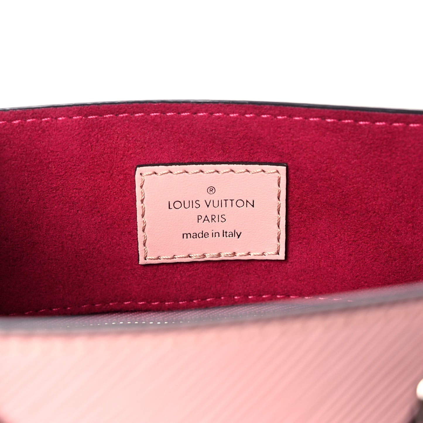 Epi Sac Plat BB Rose Ballerine