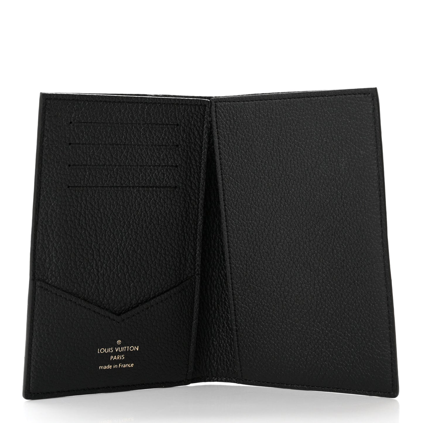 Empreinte Monogram Passport Cover Black