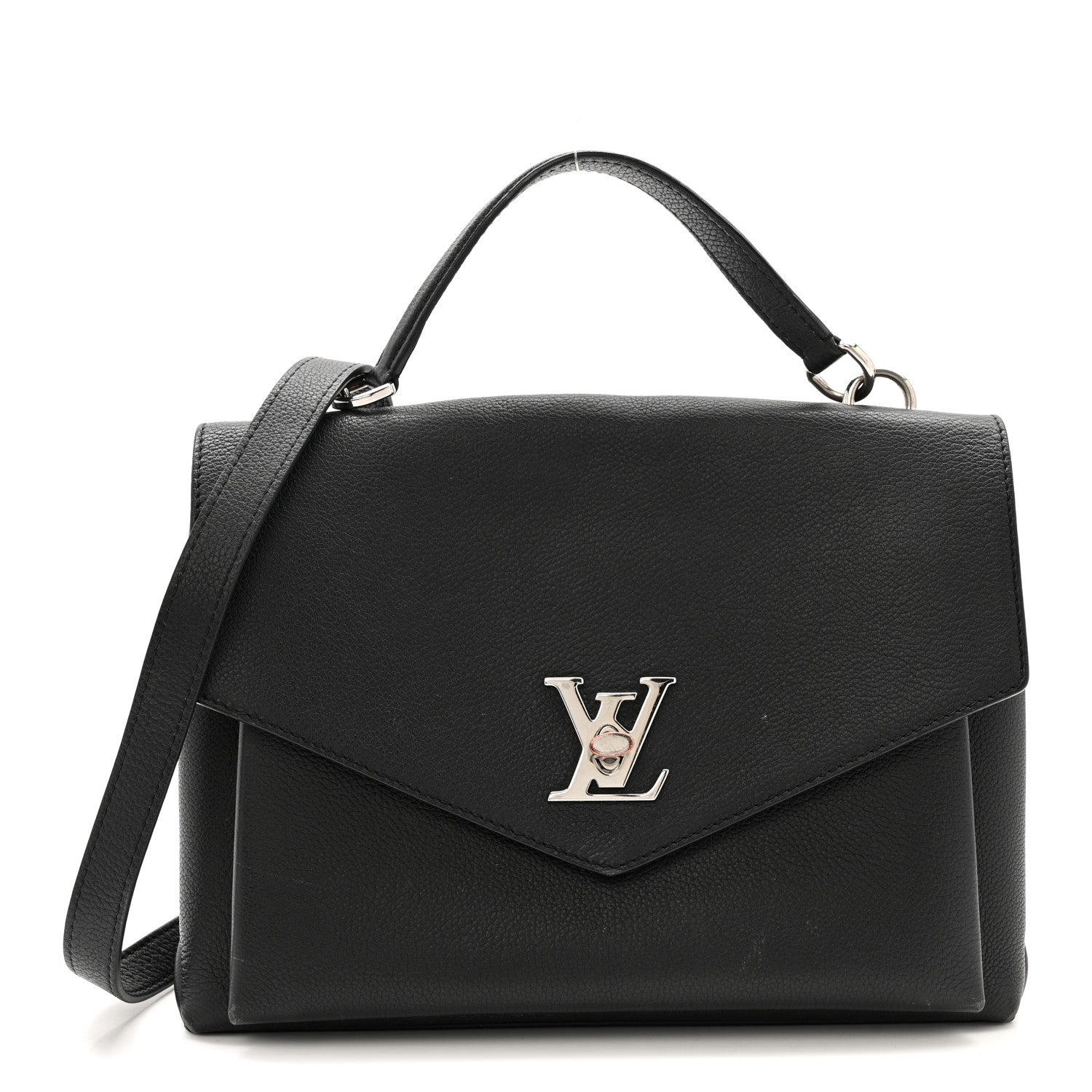 Louis Vuitton Soft Calfskin My Lockme Top Handle Black 1 of 18