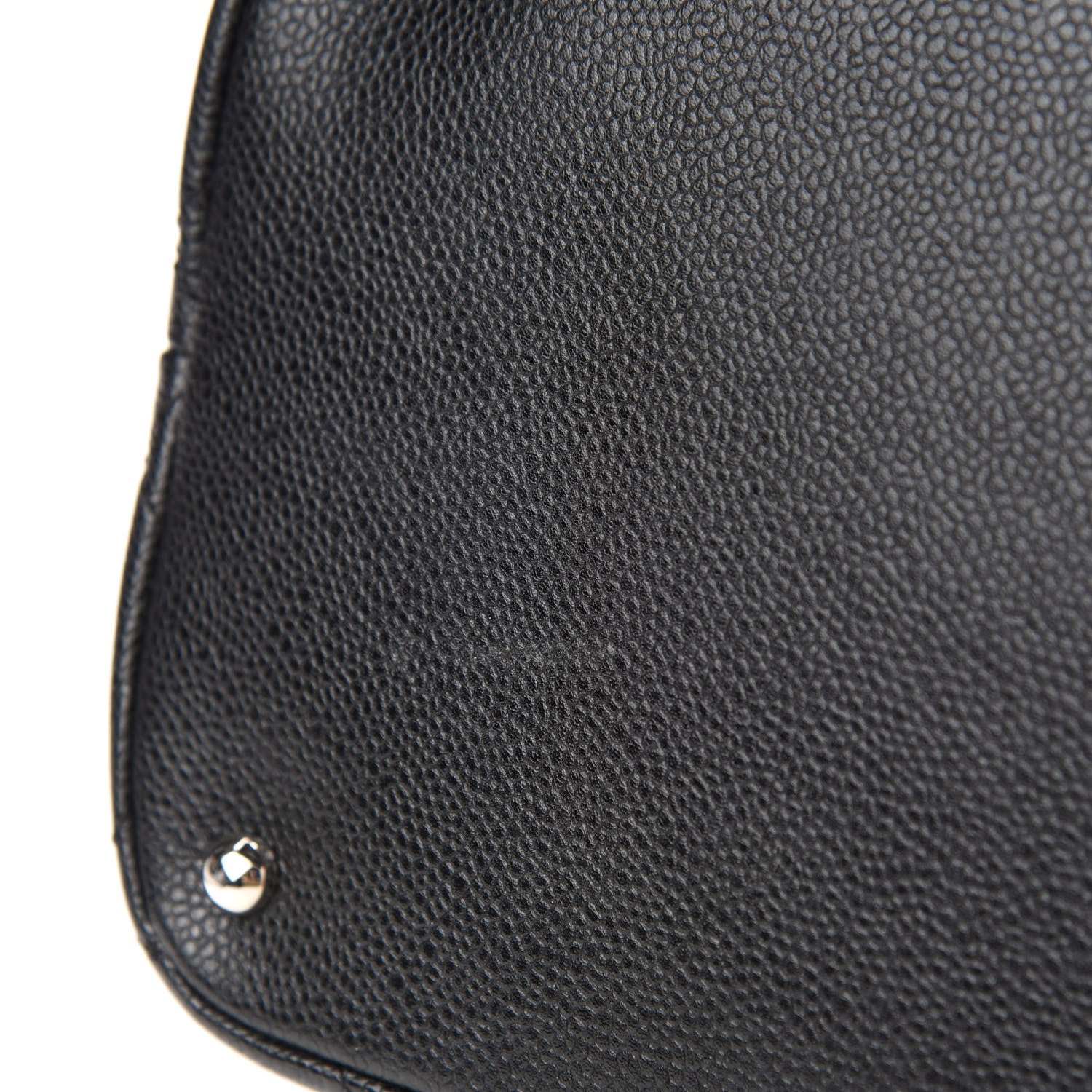 Chanel Caviar Quilted CC Timeless Soft Tote Black 8 of 11