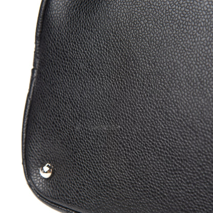 Chanel Caviar Quilted CC Timeless Soft Tote Black 8 of 11