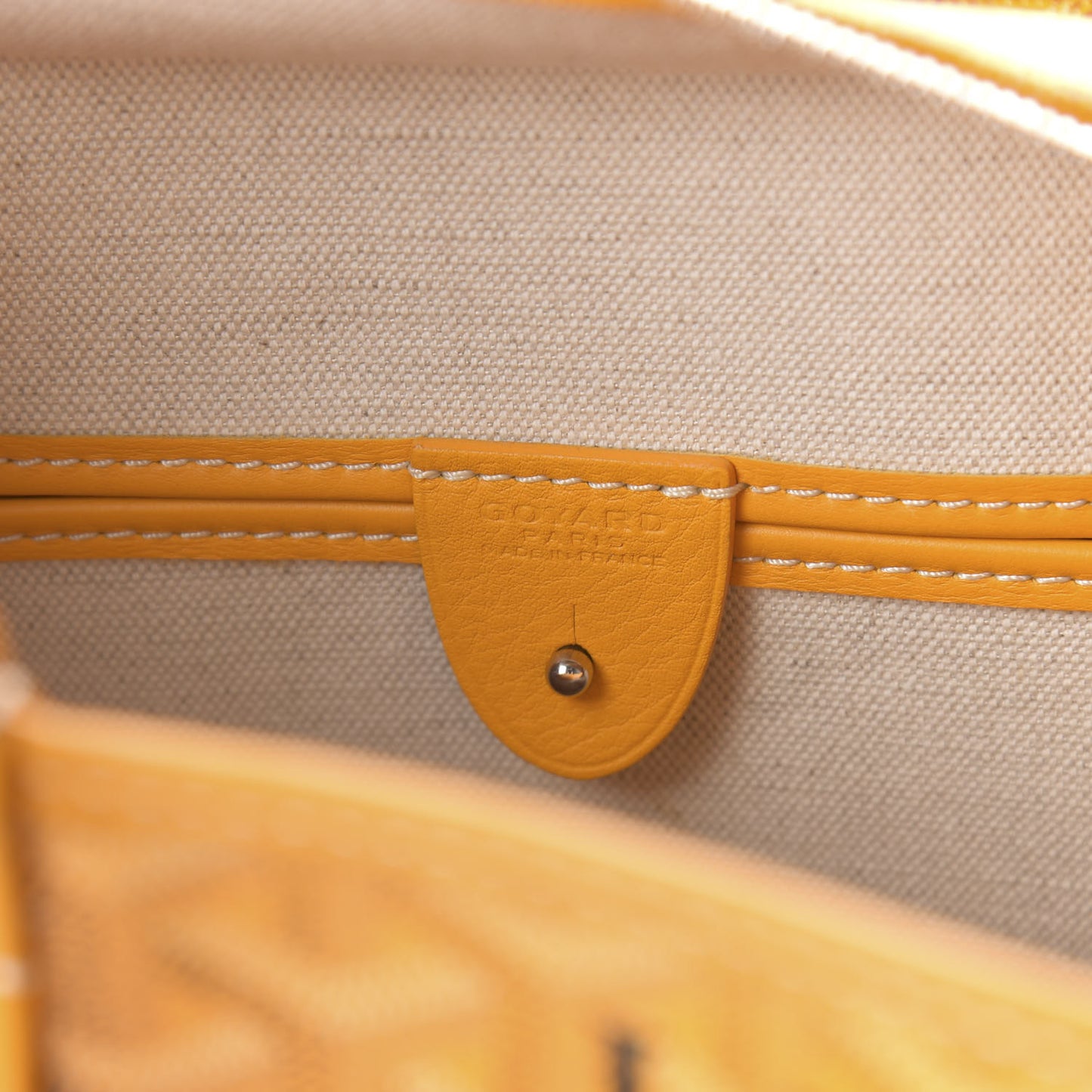 Goyardine Artois PM Yellow