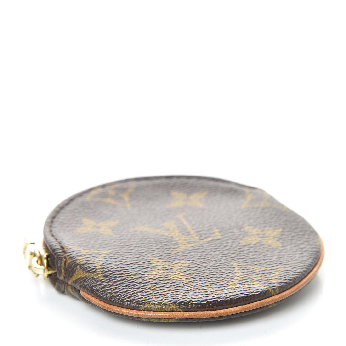 Monogram Round Coin Purse