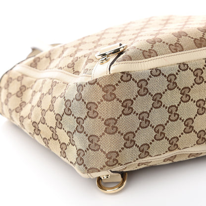 Gucci Monogram Medium Abbey Tote White 8 of 10