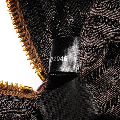 Prada Calf Hair Giraffe Print Tote Sabbia Moro 8 of 11
