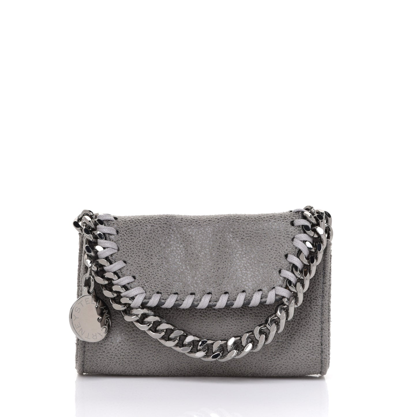 Shaggy Deer Micro Falabella Tote Grey