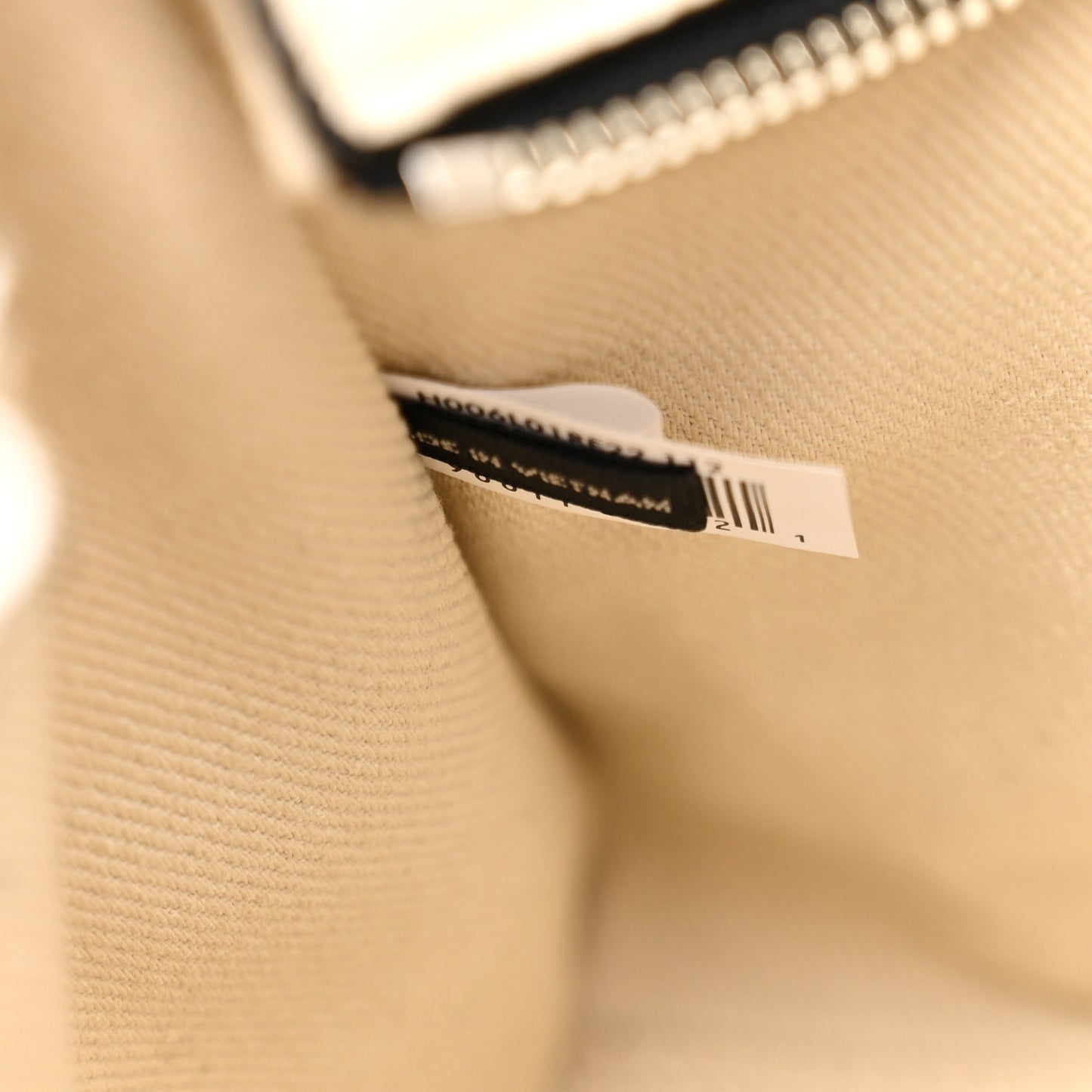 Grained Calfskin Colorblock Mini The Tote Bag Ivory Multi