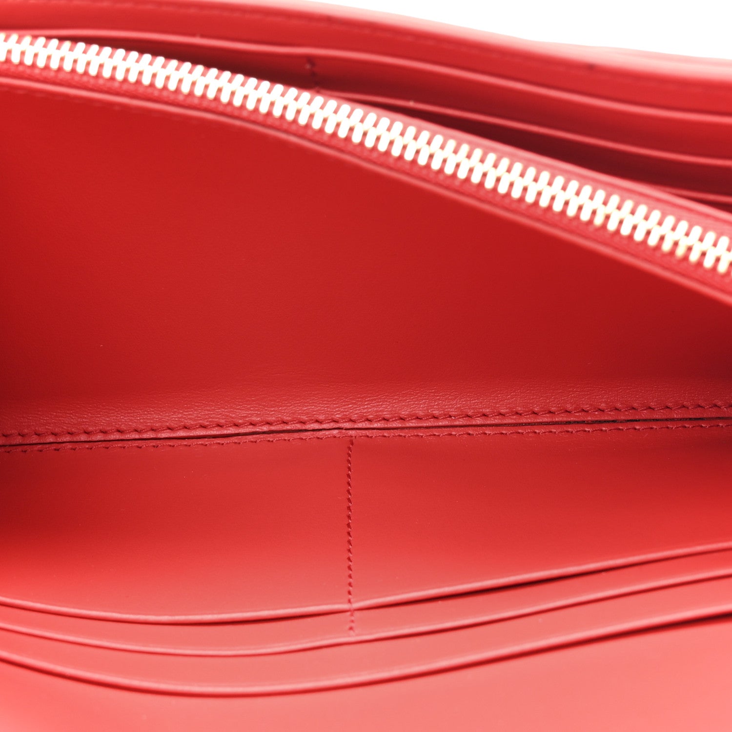 Burberry Calfskin Logo Hazelmere Wallet With Detachable Strap Red 6 of 13