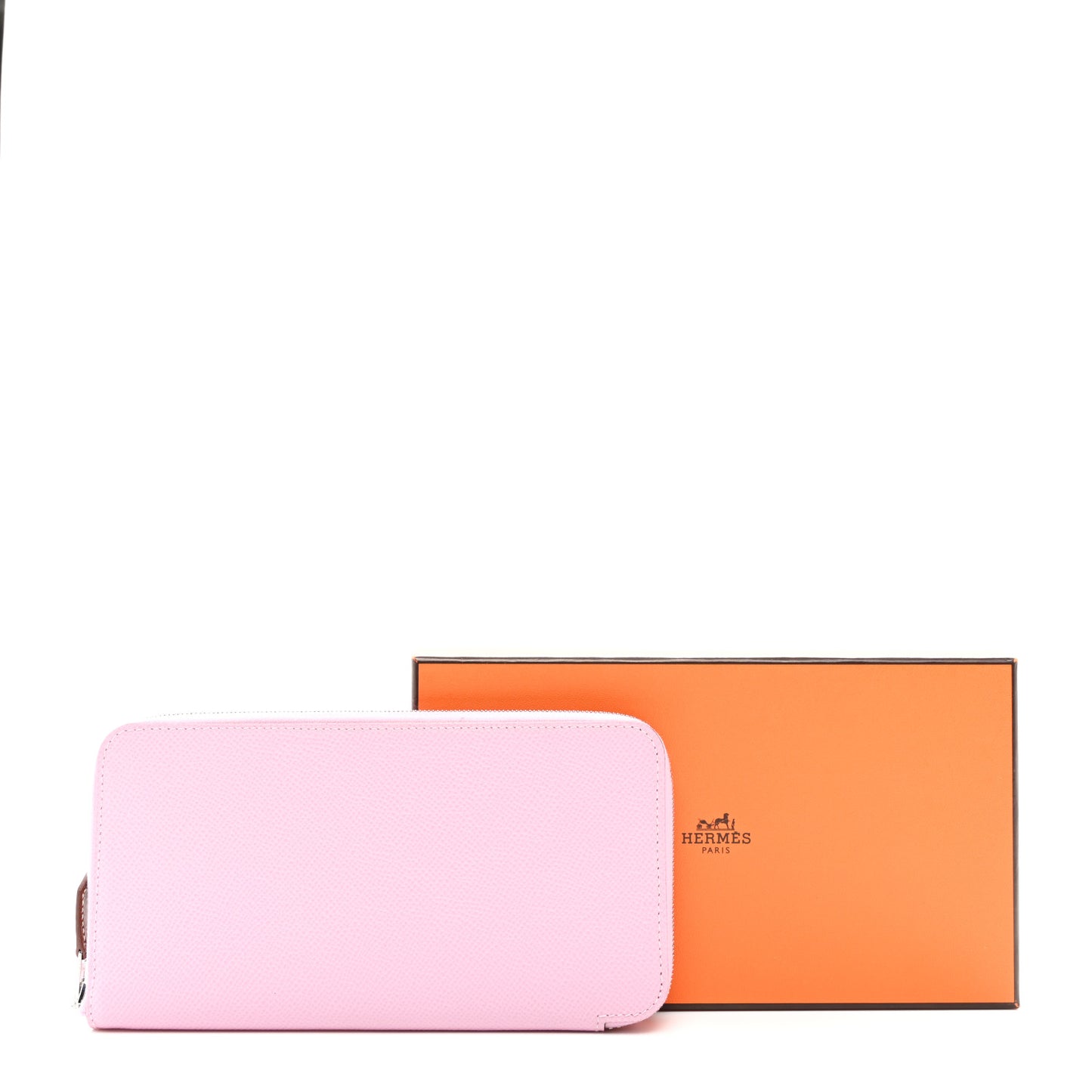 Epsom Silk'In Wallet Mauve Sylvestre Jaune Citron Cuivre