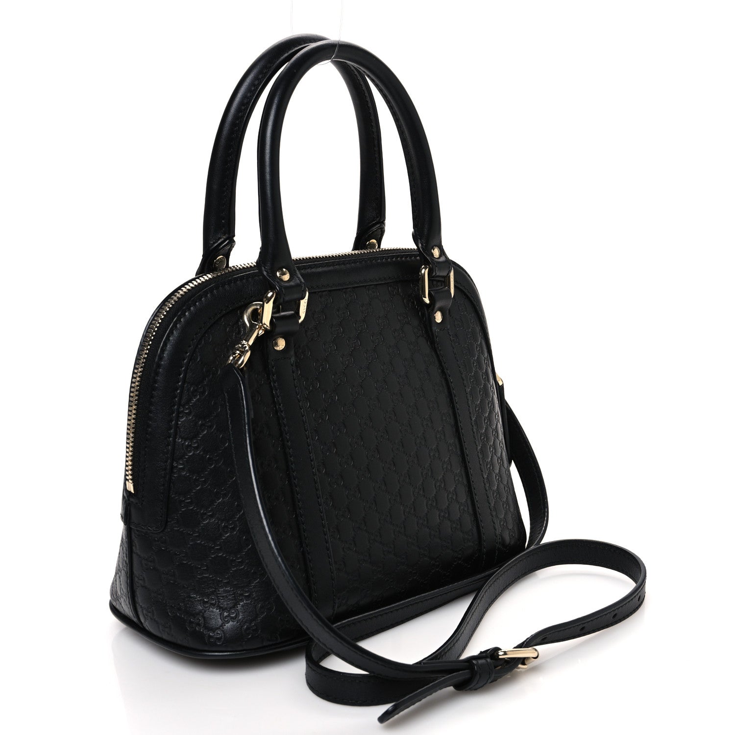 Gucci Microguccissima Mini Dome Bag Black 3 of 10