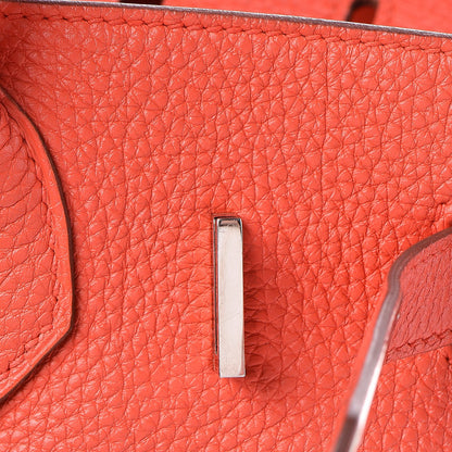 Hermes Togo Birkin 30 Capucine 19 of 39