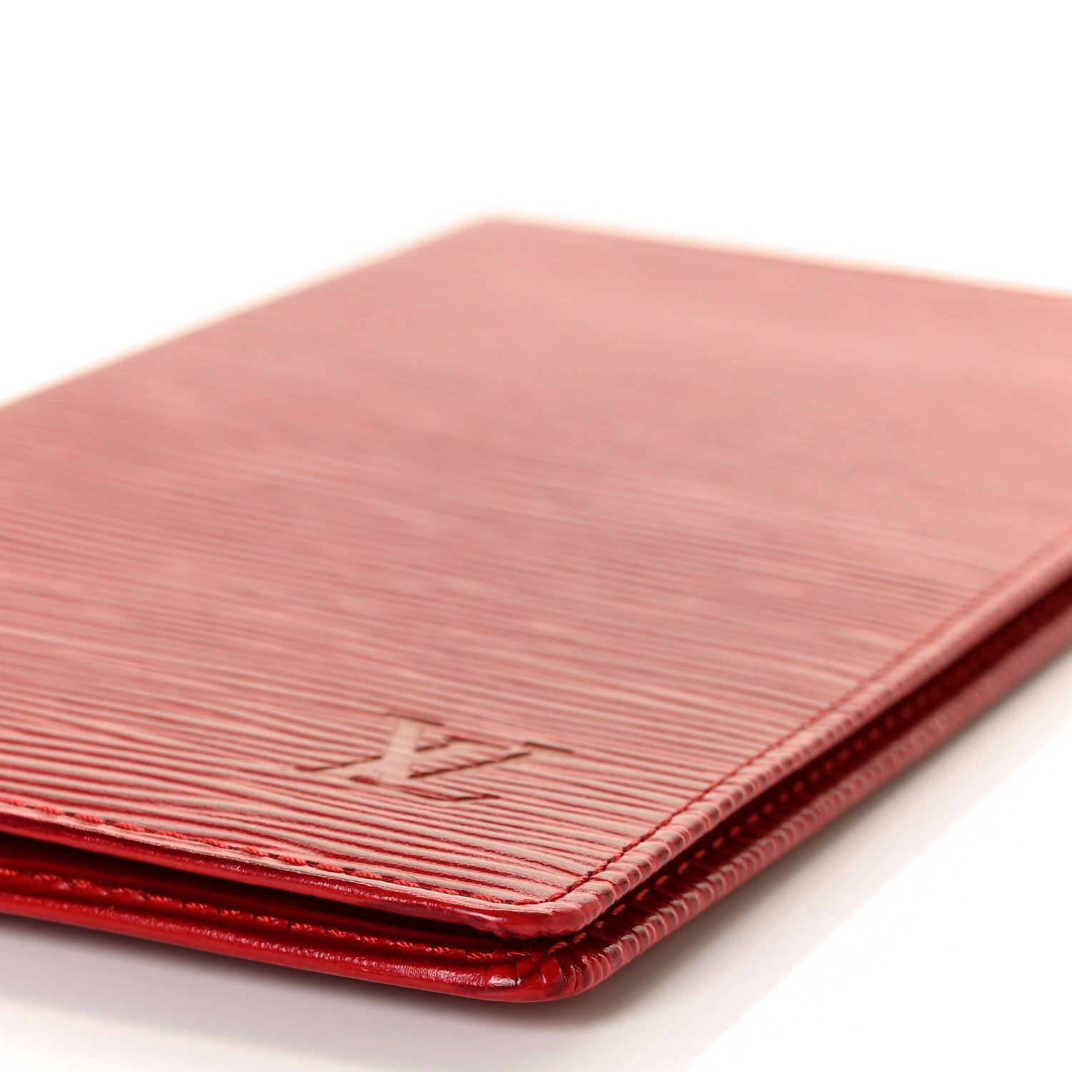 Louis Vuitton Epi Porte-Cartes Credit Yen Wallet Castillan Red 8 of 9