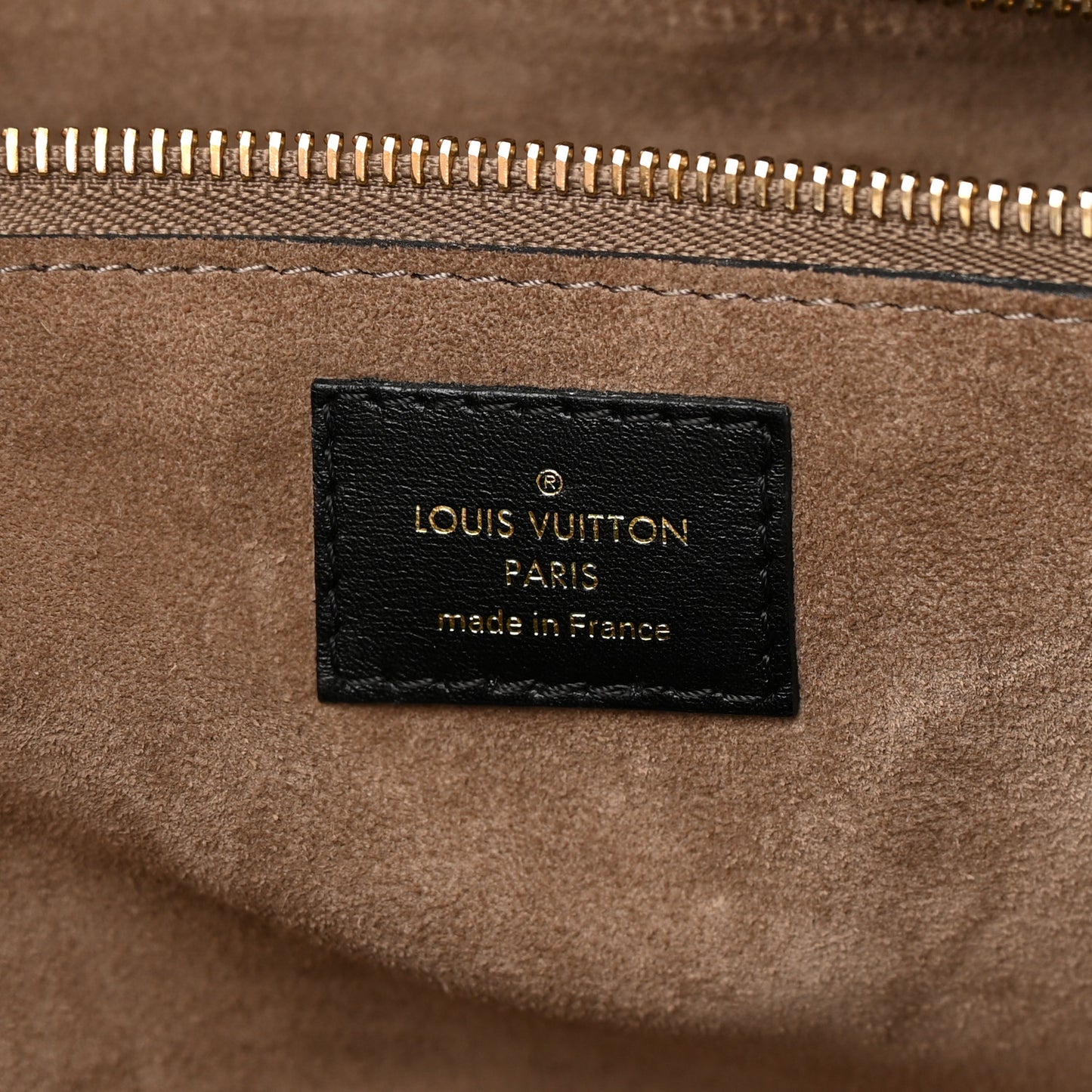 Veau Cachemire Monogram Tote W PM Chocolate