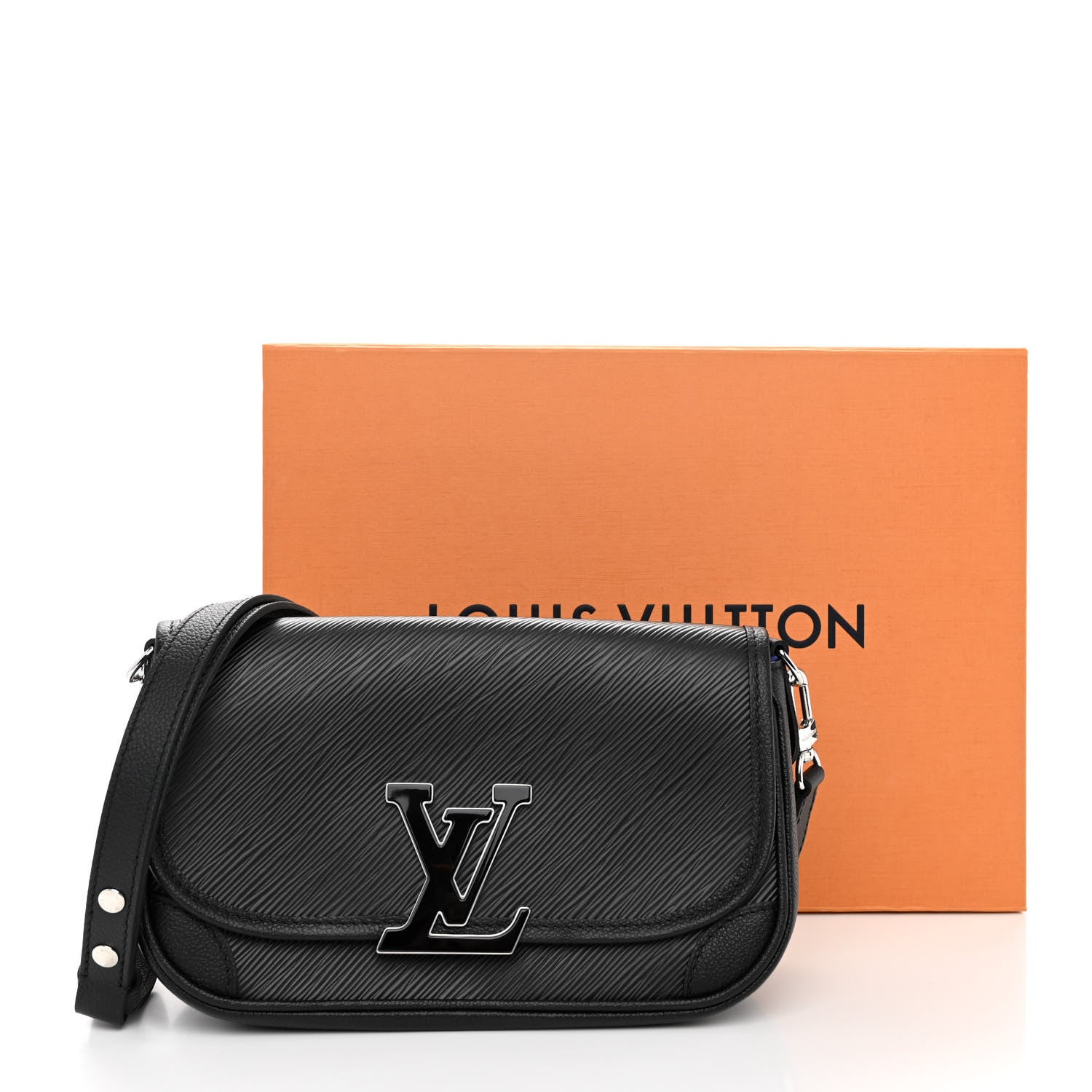 Louis Vuitton Epi Buci Crossbody Black 9 of 9