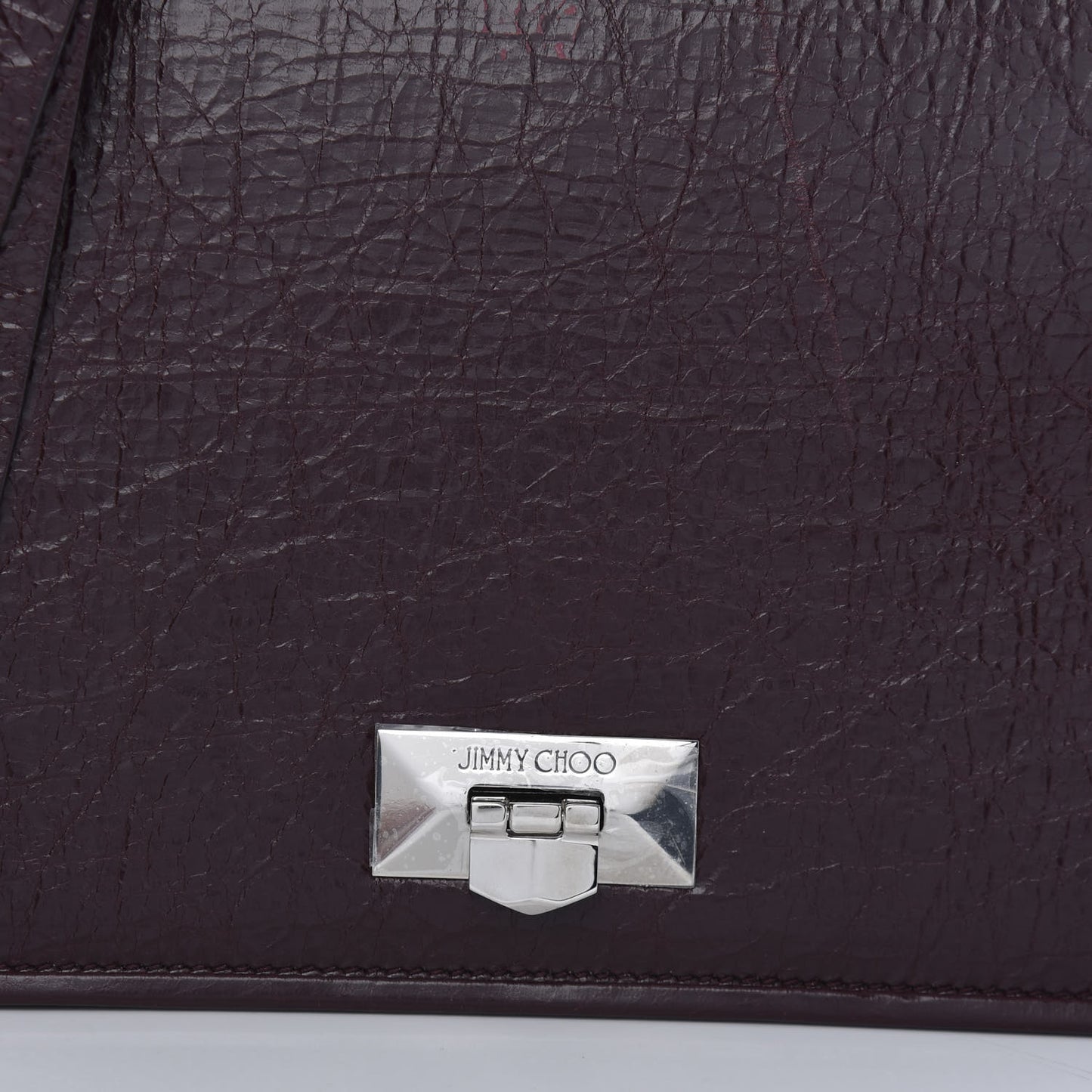 Soft Vintage Goatskin Helia Top Handle Bag Bordeaux