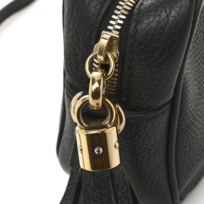 Gucci Pebbled Calfskin Small Soho Disco Bag Black 11 of 13