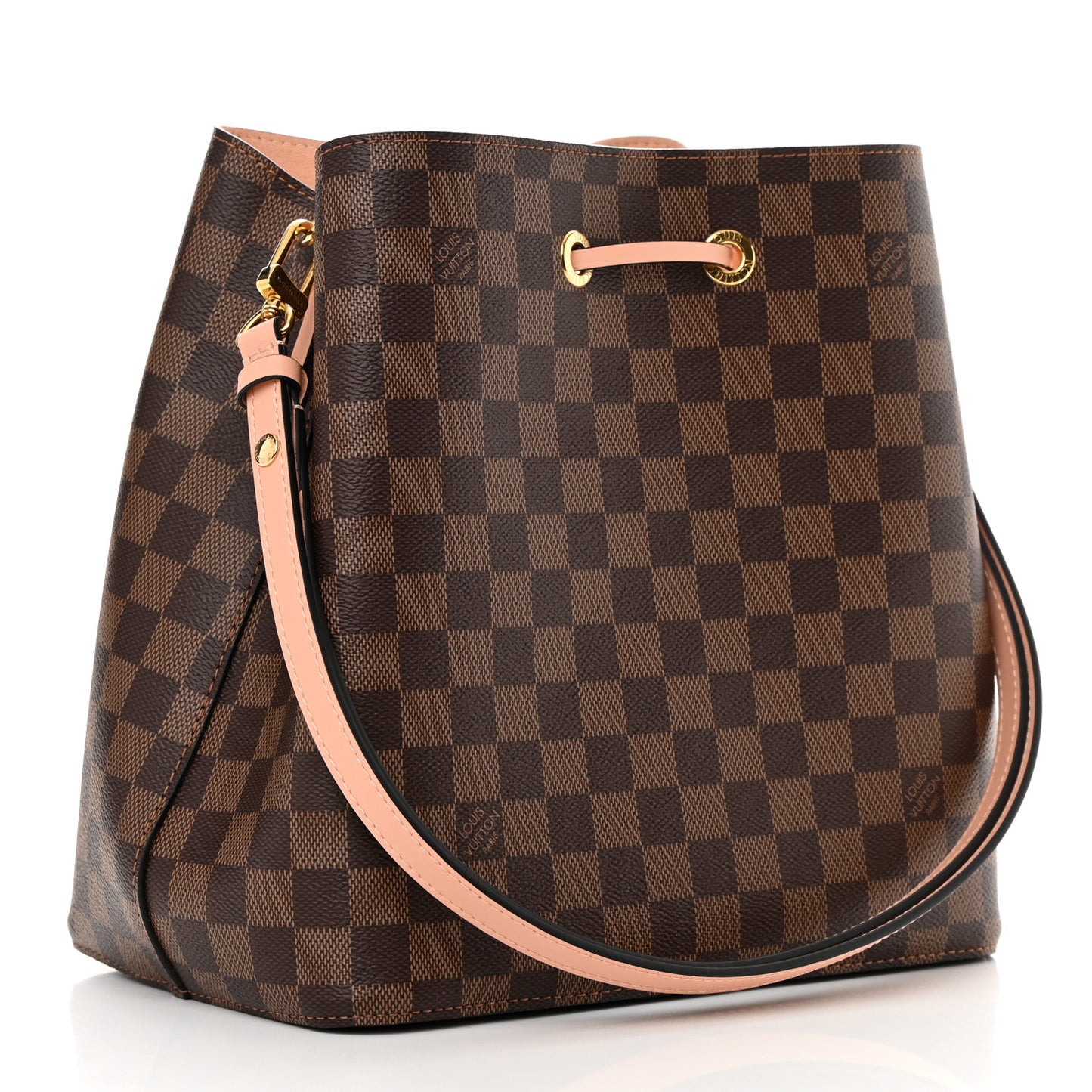 Damier Ebene Neonoe MM Venus Pink