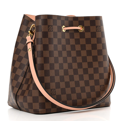 Louis Vuitton Damier Ebene Neonoe MM Venus Pink 3 of 11