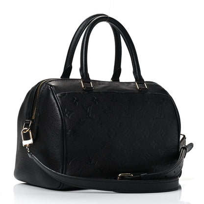 Louis Vuitton Empreinte Speedy Bandouliere 25 NM Black 2 of 4