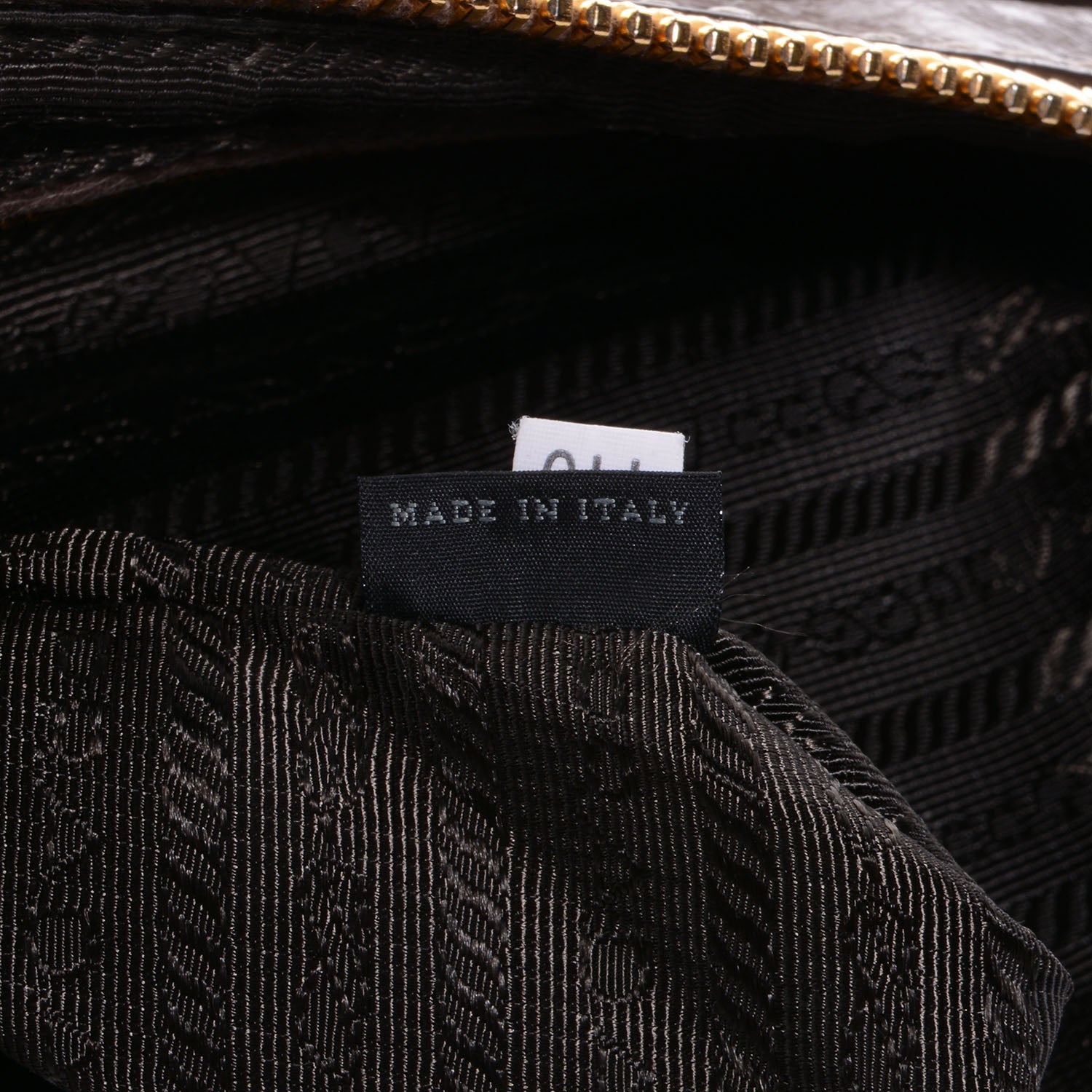 Prada Vitello Shine Pochette Clutch Argilla 8 of 10