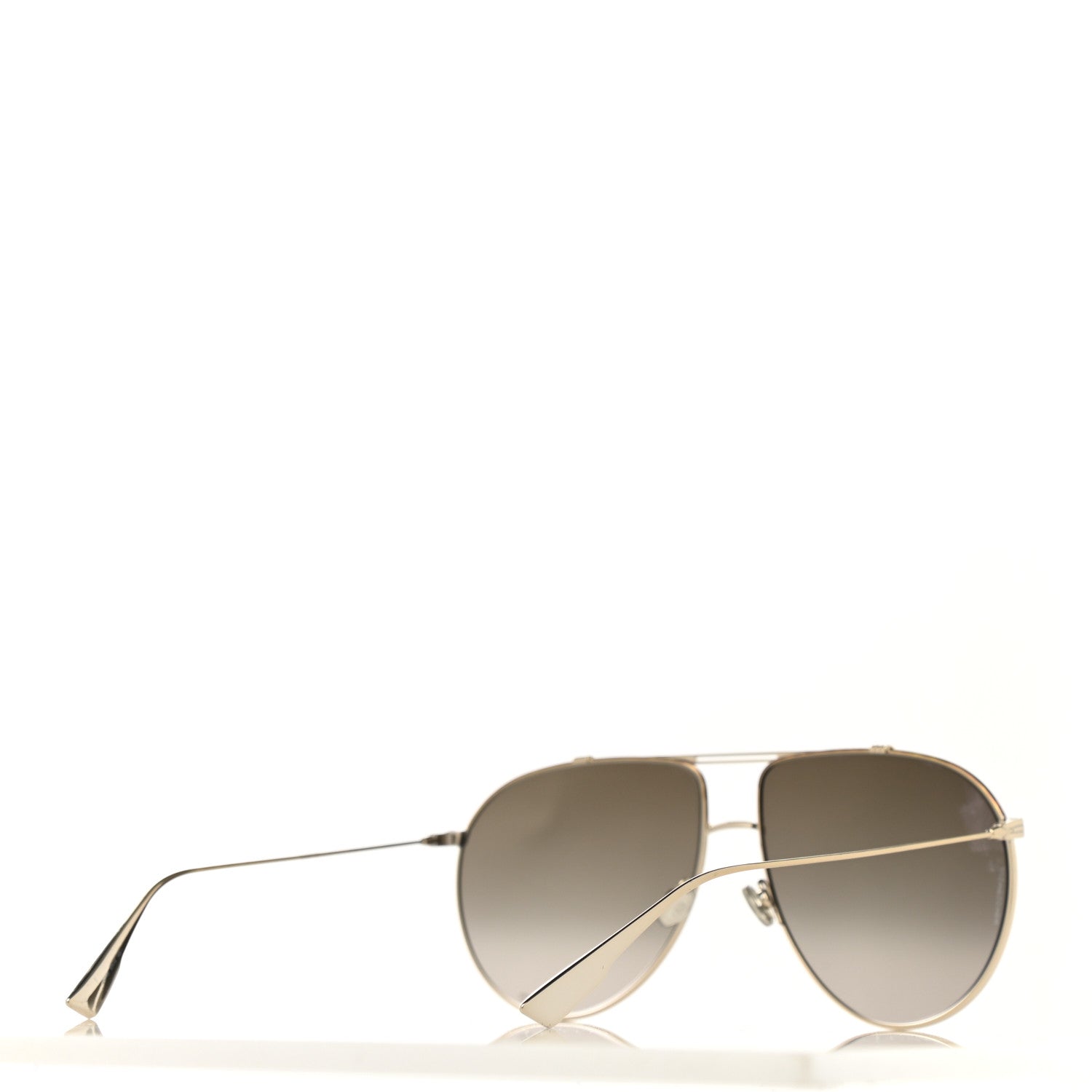 Christian Dior Metal Monsieur 1 Sunglasses Light Gold Havana 4 of 11