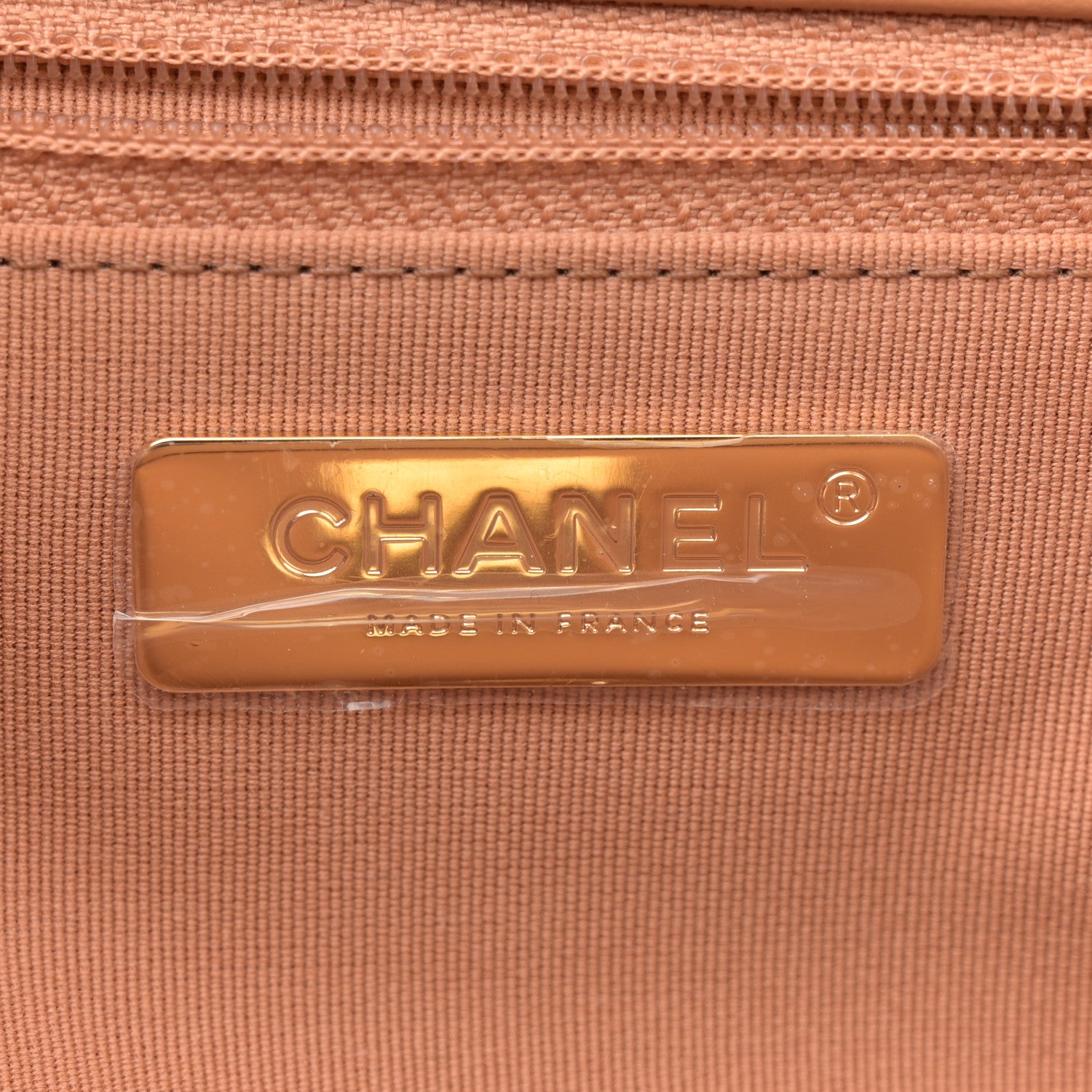 Chanel Lambskin Quilted Medium Chanel 19 Flap Brown 6 of 10