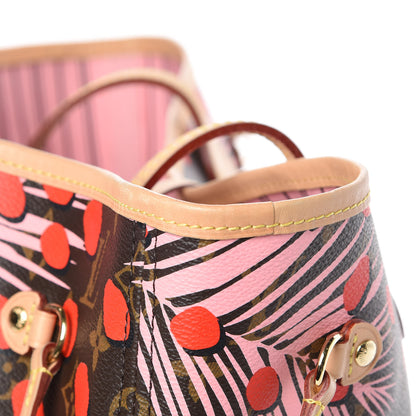 Louis Vuitton Monogram Jungle Dots Neo Neverfull MM Sugar Pink Poppy 18 of 24